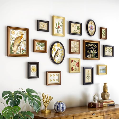 Image of Ptwola Wall Plate Hanger Display Holder Invisible Vertical Plate Holder Picture Adhesive Hooks Hanging Sticky Hanger for Home Kitchen Decorative Plastic Plates Photo Frame Wall Art (30)
