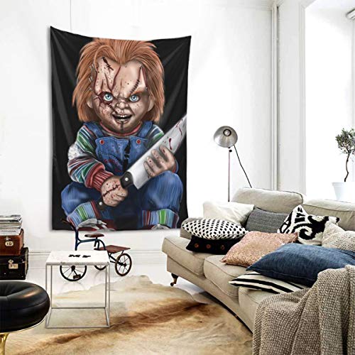 Uiuzirv Horror Movie Wall Art Hanging Tapestry Home Decoration For Ceiling Living Room Dorm Bedroom Kitchen 60X41 Inches #TOP1