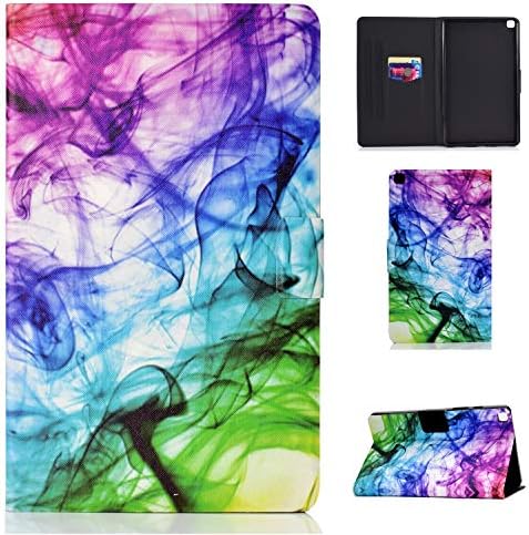 Case for Samsung Galaxy Tab A7 Lite 8,7 inch 2021 Cover SM-T220/T225 Lightweight PU Leather Folio Flip Stand Shell Case with Card Slot Multi-Angle View for Galaxy Tab A7 Lite 8,7,Daisy Elephant