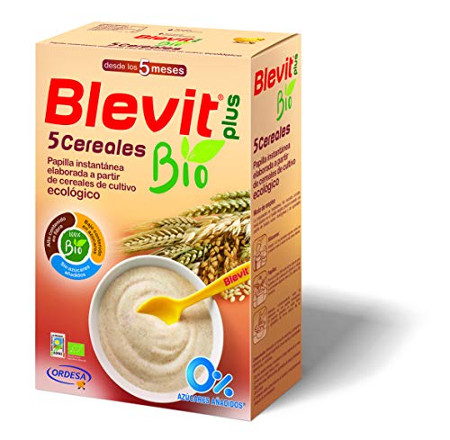 Blevit Plus Papilla 5 Cereales Bio, 250 g