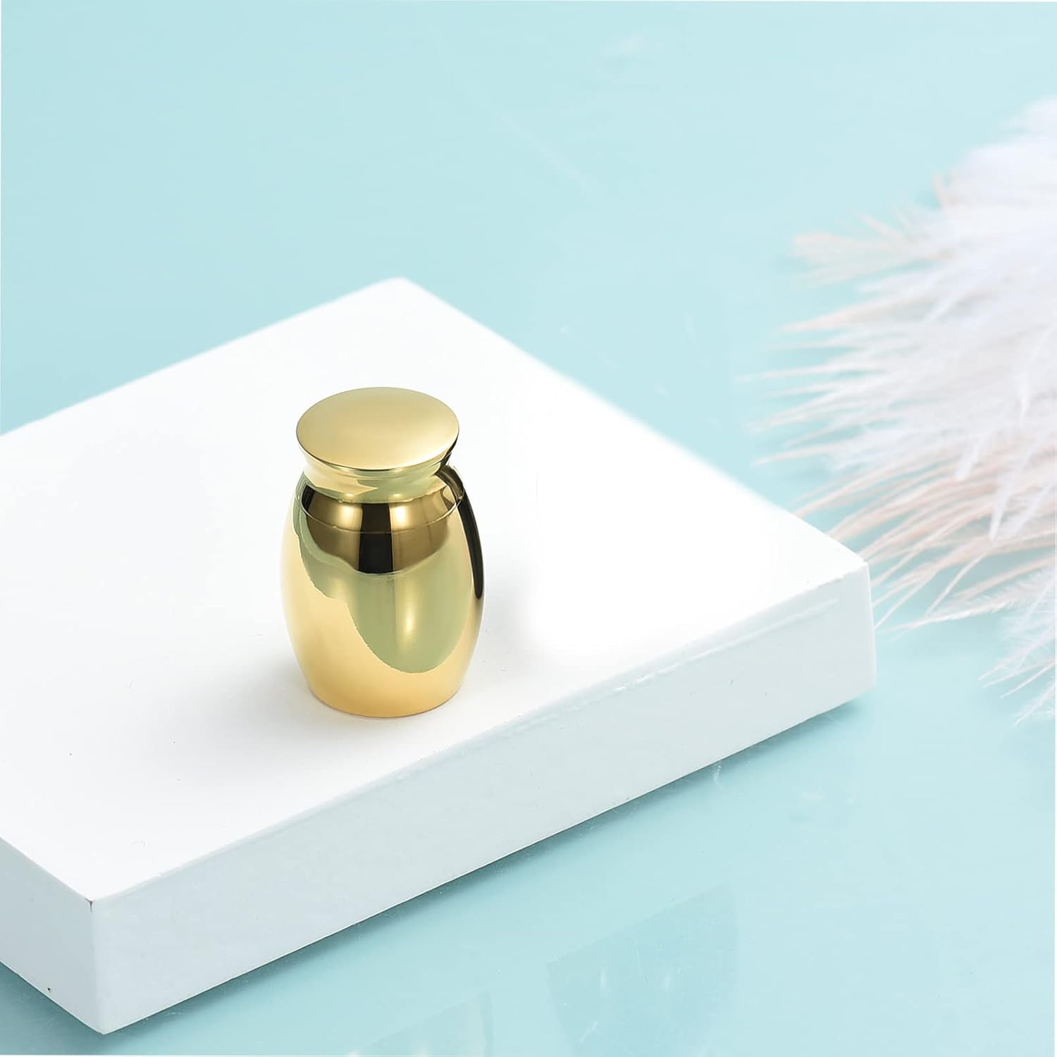 Small Urns - Super Mini Cremation Urns for Human or Pet Ashes - Stainless Steel Memorial Ashes Holder - Image 7