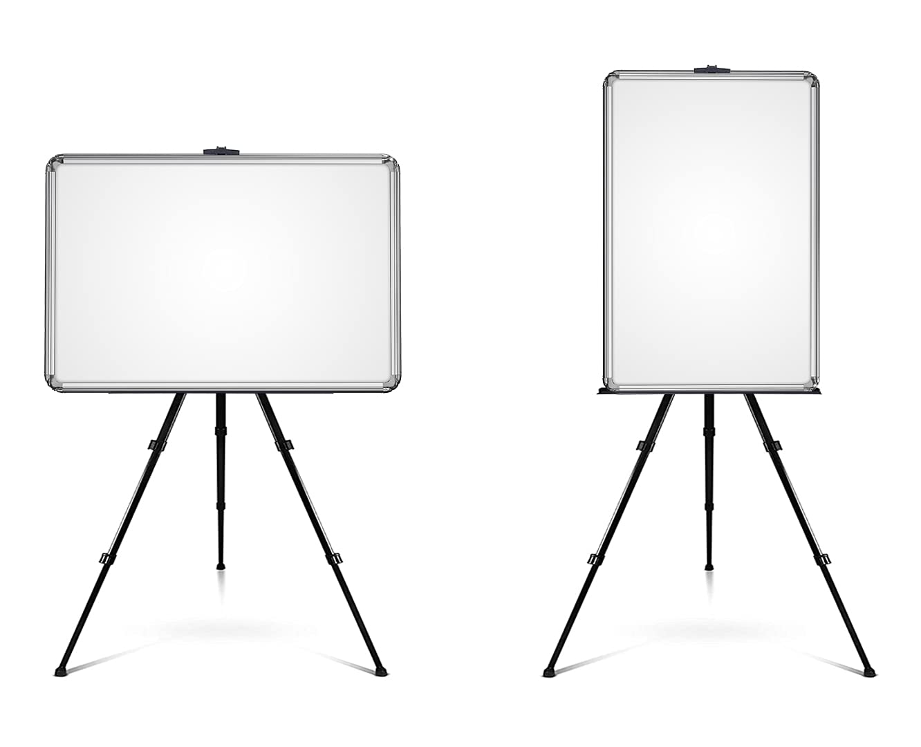 Nechams® Magnetic White Board Premium Series (1.5 Feet x 2 Feet/45cmx60cm) Combo Pack with Easel Stand (5 ft)-image-42