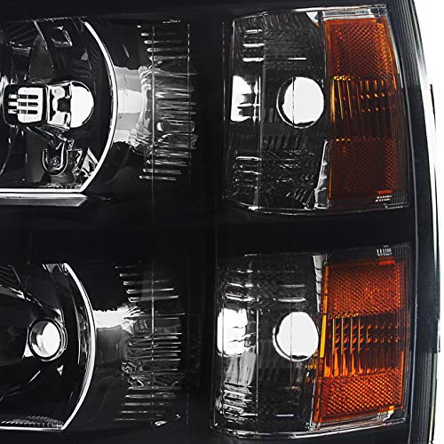 Sell Chevy 07-12 Silverado 1500/2500/3500 Crystal Smoke Tint Lens Headlights In California, US - Foto 6