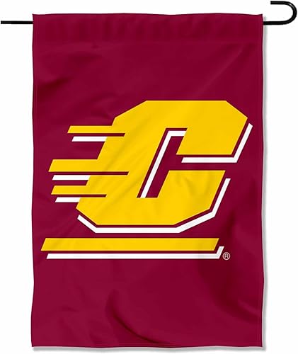 CMU Chippewas - Bandera de jardín y pancarta para patio