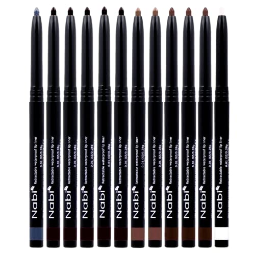 Nabi Retractable Waterproof Eye Liner 12-Pack