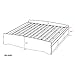 Prepac Mate's King 6-Drawer Minimalist Platform Storage Bed, Contemporary King Bed with Drawers 81.5