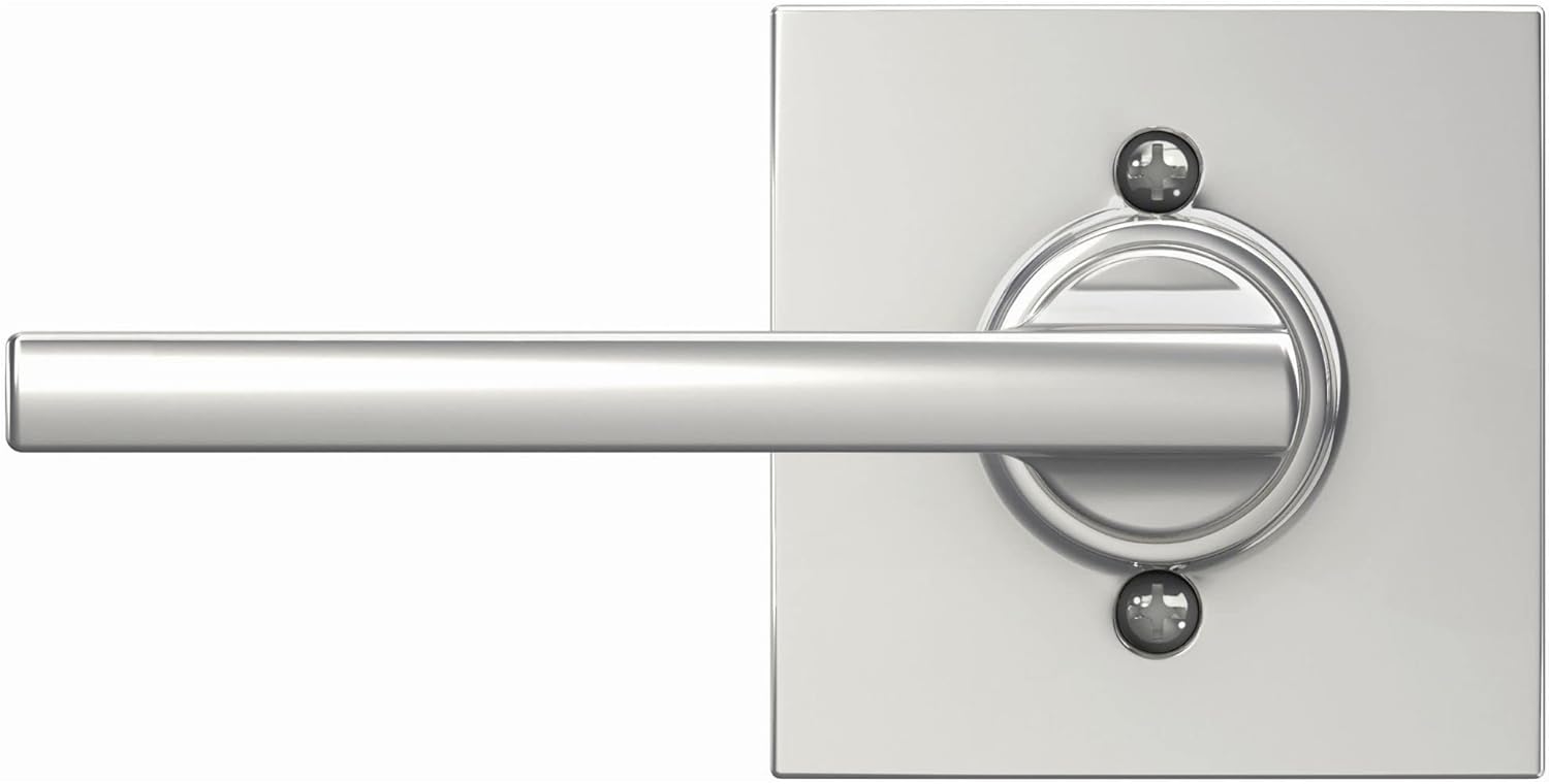 SCHLAGE F170LAT608COL F170-LAT-COL Latitude Non-Turning One-Sided Dummy Door Lever with Collins Trim