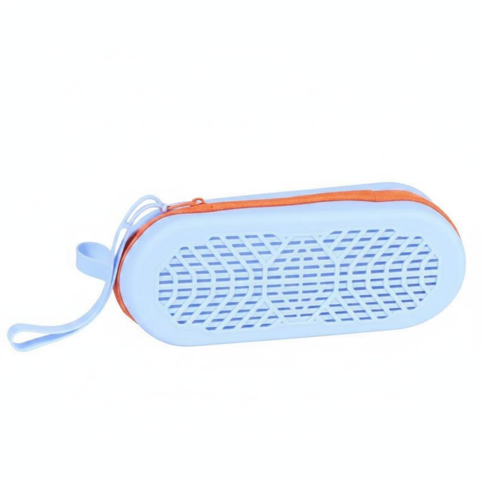 ZOOMELLA Large Capacity Swim Eyewear Case Breathable Swim Goggles Case Portable Eyewear Storage Pouch Double Sided for Travel, Outdoor, Blue-image-43