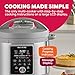 Instant Pot, 8-Quart Whisper Quiet 9-in-1 Electric Pressure Cooker, Slow Rice Cooker, Steamer, Sauté, Yogurt Maker, Warmer & Sterilizer, App With Over 800 Recipes, Stainless Steel, Duo Plus