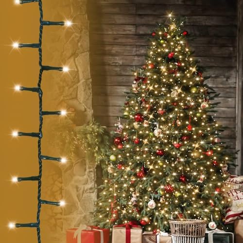 Lights4fun Set van 10 draadloze led-kerstboomkaarsen