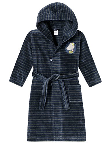 Preisvergleich Produktbild Schiesser Jungen Frottee Rat Henry Bademantel, Grün (Dunkelgrün 702), 140