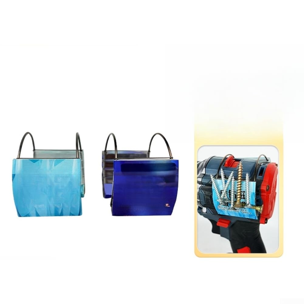 Soporte magnético de pulsera para brocas tornillos y pequeñas piezas ferrosas utilizadas con taladros con cable e inalámbricos (C) — view 7
