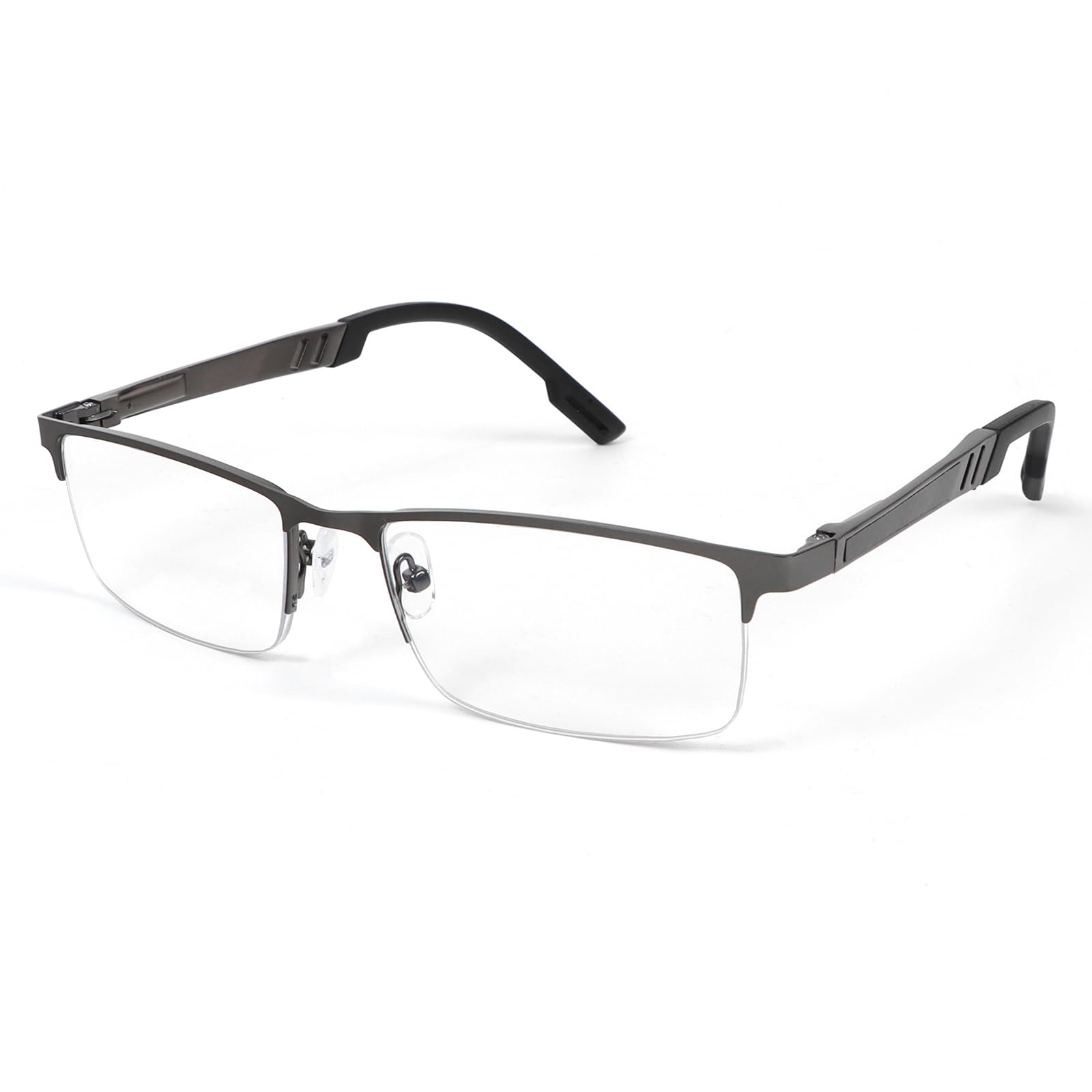 UVTQSSP 3 Stück Klassische Metall Lesebrille Runde Anti-Blau