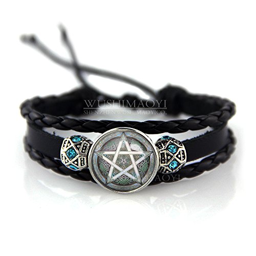 WUSHIMAOYI Wisdom of The Pentagram Bracelet Wisdom of The Pentagram Jewelry Wisdom Jewelry Magic Sign Jewelry Magic Sign Bracelet Pentagram Sign Jewelry Gift