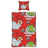 lego angry birds sets  Parure de Lit Angry Birds - 2 pièces - 100% Coton - 160x200 cm