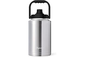 SkyWell 1 Gallon Stainless Water Jug for Outdoors