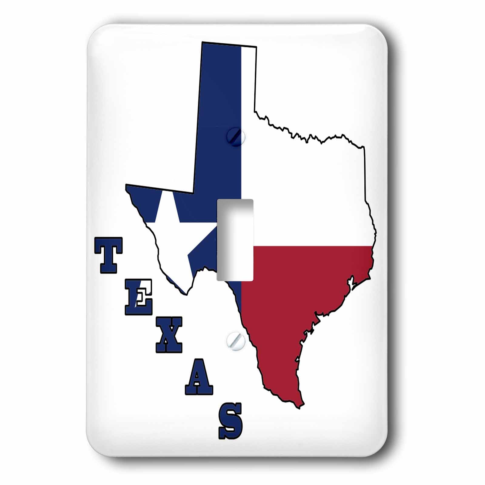 Interrupteur Texas pour salon déco américaine et ambiance ranch 3dRose