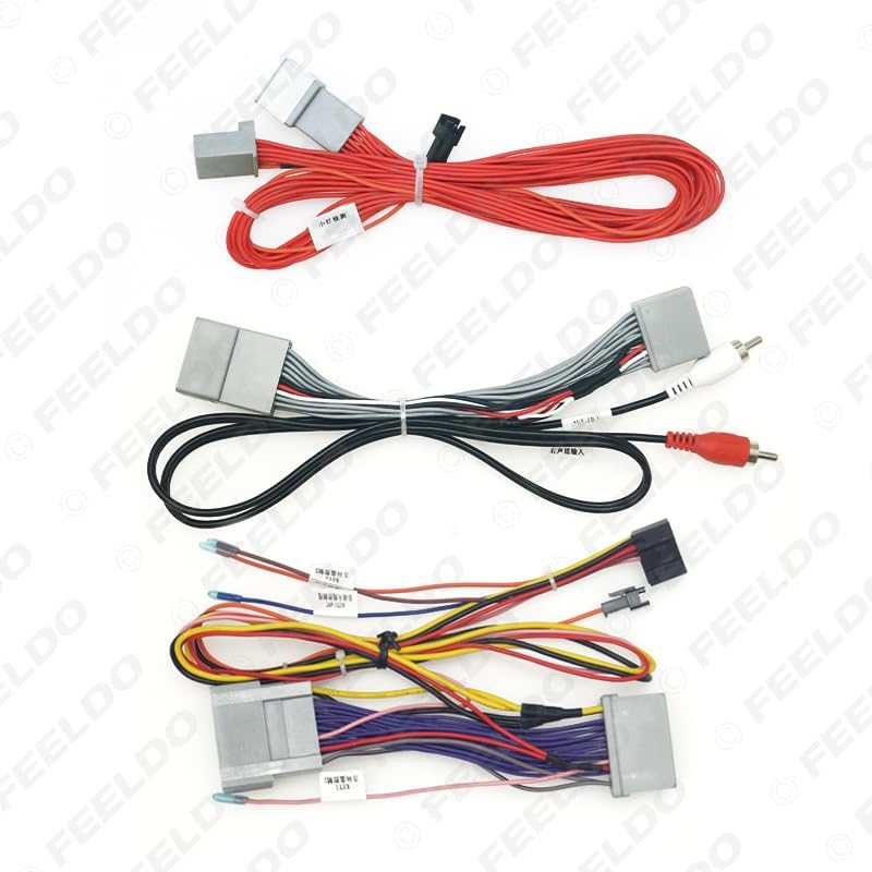 Car for Audio CD/DVD Player 16PIN Android Power Cable Adapter for Honda Accord 08-13 Radio Wiring Harness #FD6504