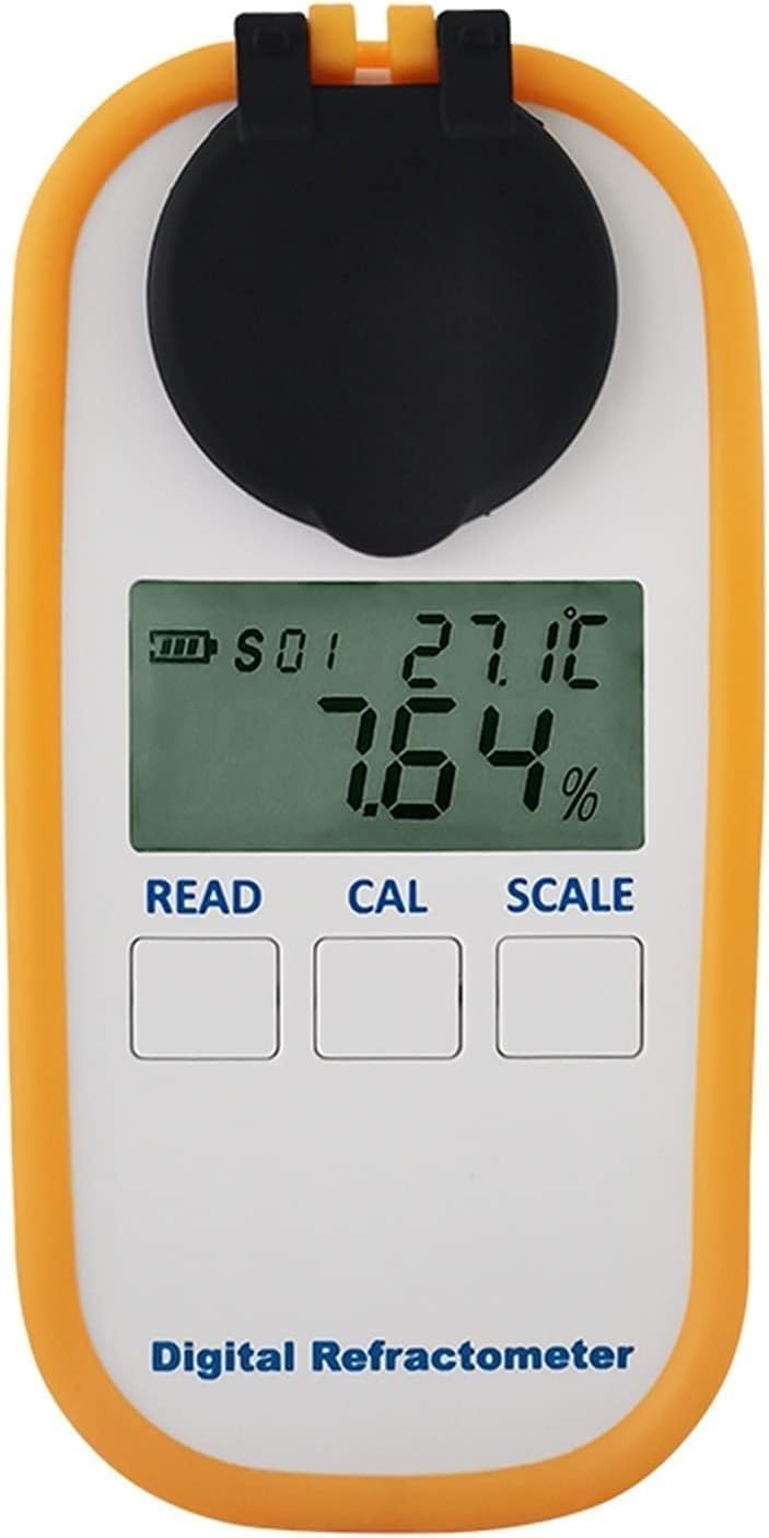Medidor De Concentración De Calostro De Vaca Lechera,Medidor De Prueba De Contenido De Proteína,Refractómetro Digital De Mano,Refractómetro Digital LED De Mano