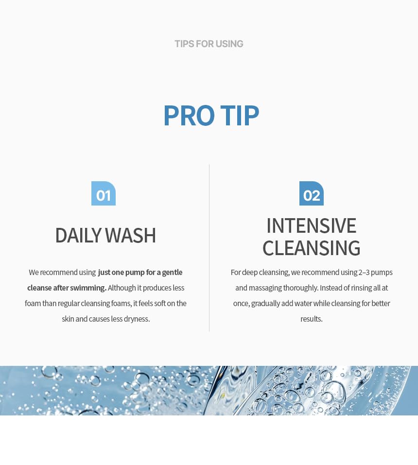 Enjoy Swim Oil to Foam Cleanser - Korean Face Wash Oil Based Foaming Makeup Remover - Pore Minimizing & Blackhead Removes - for All Skin Types (5.07 fl oz, 150ml) - Image 7