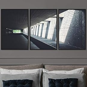 signwin 3 Piece Framed Canvas Wall Art Abstract...