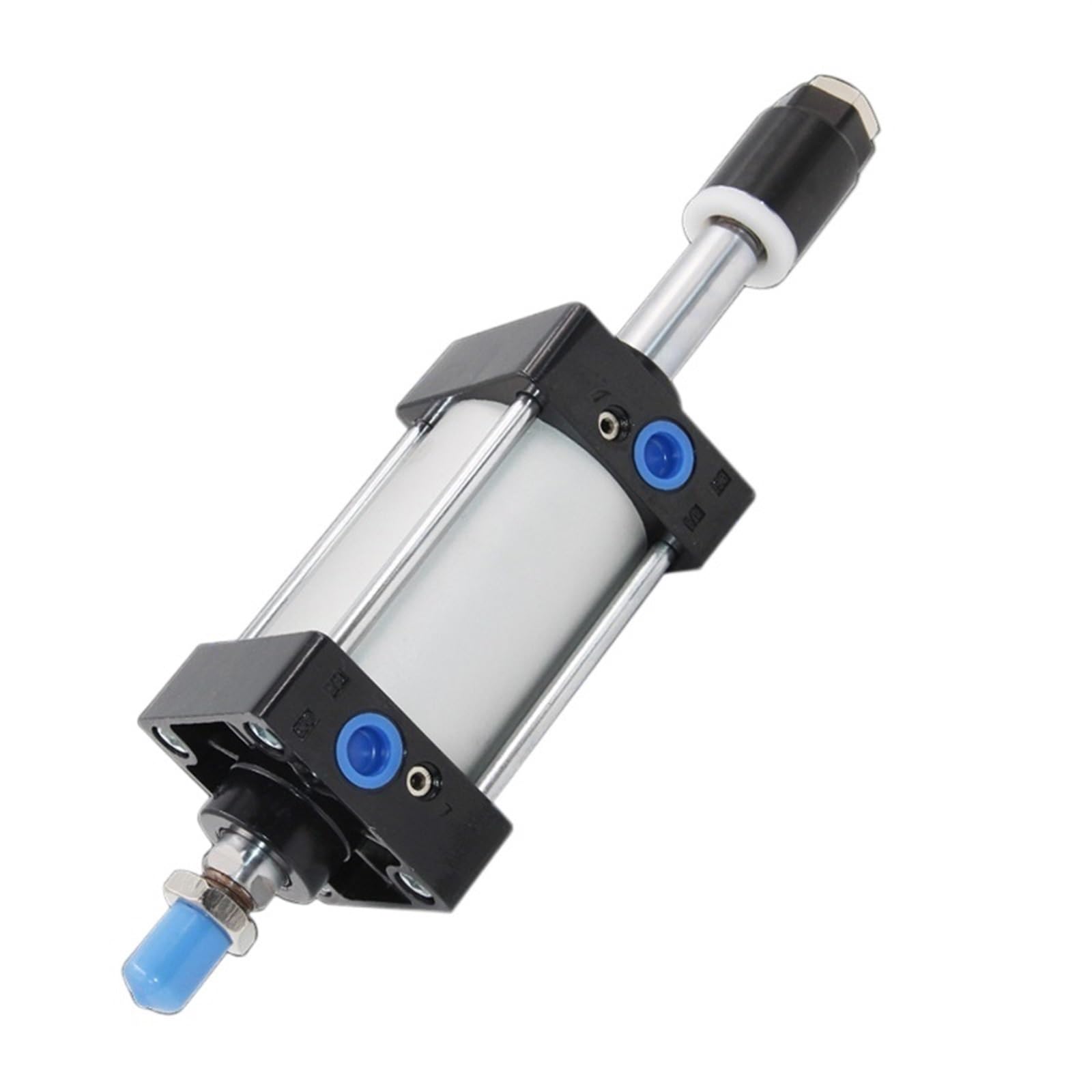 SCJ80x150-50 Pneumatic Cylinder Bore 80mm Double Acting Air Cylinders Adjustable Stroke 100-150mm Large Thrust(SCJ80x150-50,Without Magnet)