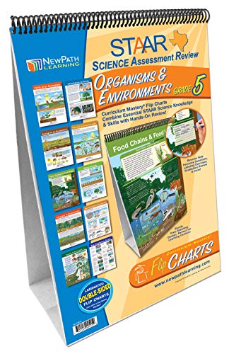 Image of STAAR Grade 5 Organisms & Environment Curriculum Mastery Flip Charts