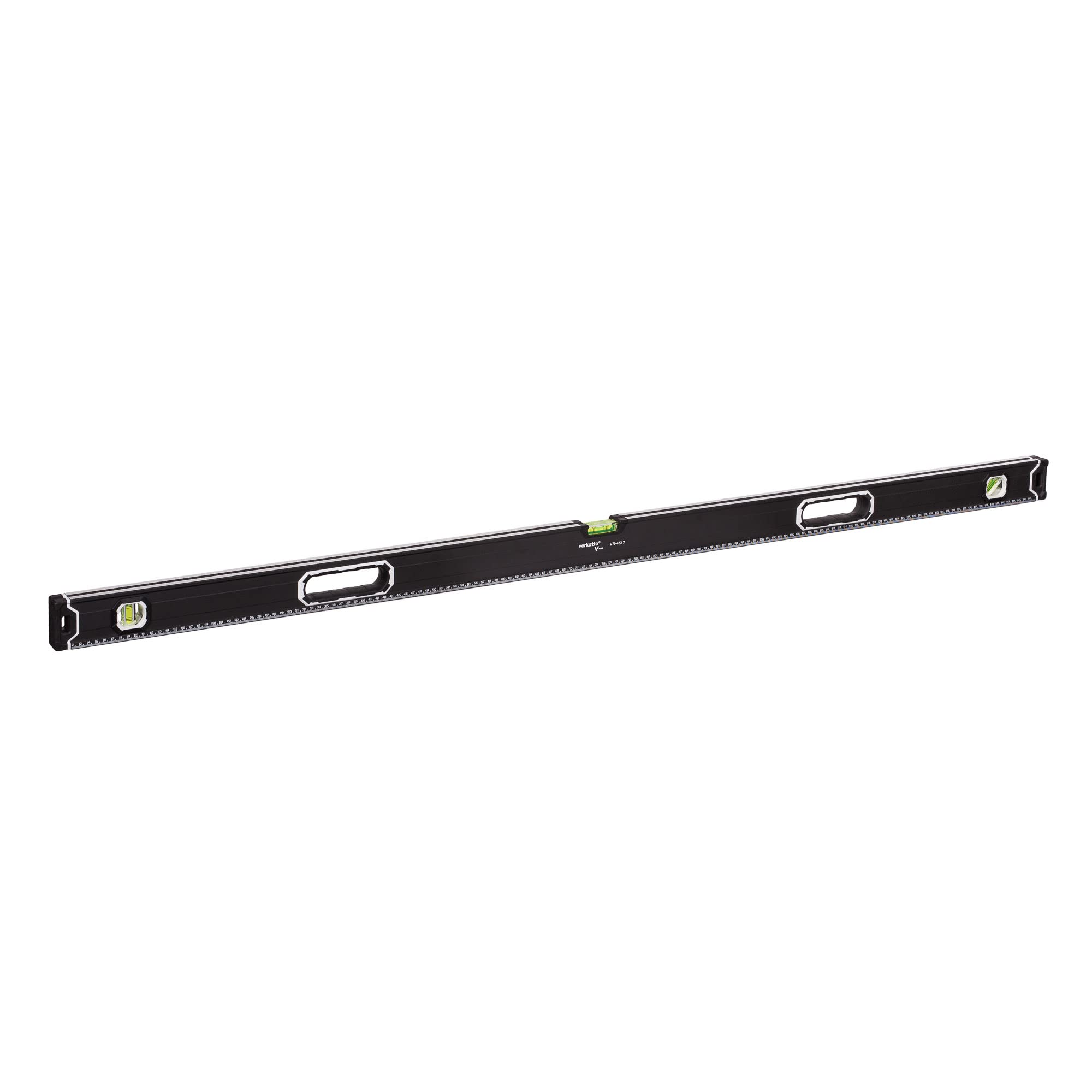 Mivos 1500 Mm Aluminium Spirit Level 150 Cm With Magnetic System And Aluminium Housing - Magnetic Spirit Level With 3 Levels - High Accuracy - Magnetic Spirit Level - Maximum Precision
