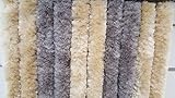 EXPLORER Flauschvorhang Türvorhang 56x200cm Chenille Fliegenschutz Insektenschutz Camping Freizeit Vorzelt Caravanning Wohnwagen
