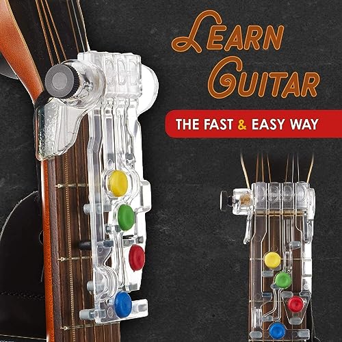 BRAVECOW Guitar Learning Tools - One-Key Chord Assist Practice Aid for Adults & Children Beginners - Image 6