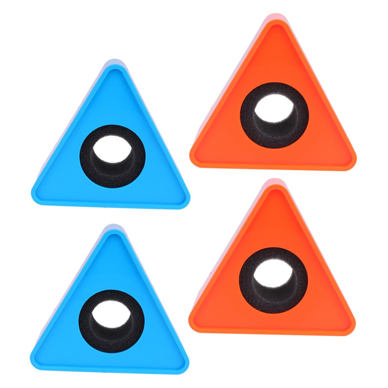 マイクロゴ マイクフラッグ 三角 ロゴを貼り付け インタビューマイク 白 マイクロゴ マイクフラッグ 三角 ロゴを貼り付け インタビュー