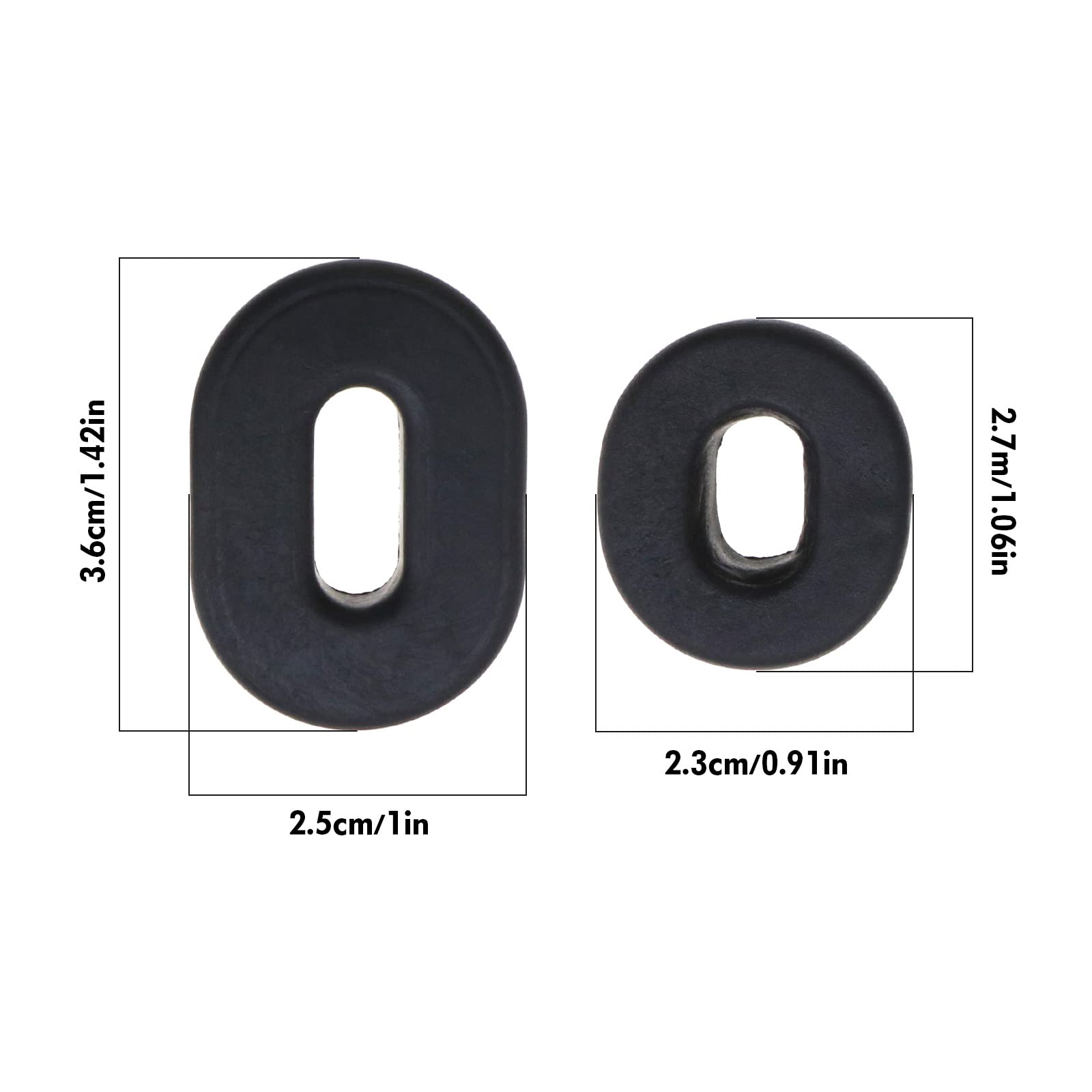 Lot De 12 Œillets Caoutchouc Pour Carénage Moto - Compatible Honda CG125, CB100, CB550, XL100 Et Plus