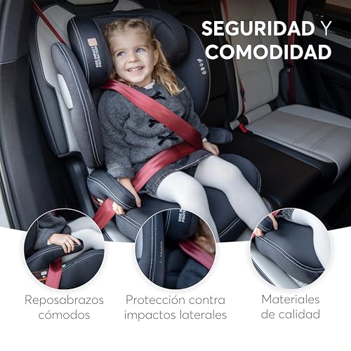 Miniatura 7 de Kikkaboo Silla De Coche I-Size I-Track, 100-150 Cm, Silla Coche Grupo 2-3 Isofix, De 3,5 A 12 Años, De 15 A 36 Kg, Cadeira Auto, Side Protect Sistema Sps, 12 Posiciones Reposacabezas, Beige