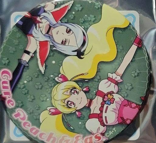 プリキュア メモワール 缶バッジ  キュアピーチ＆イース Amazon | プリキュア メモワール缶バッジ キュアピーチイース