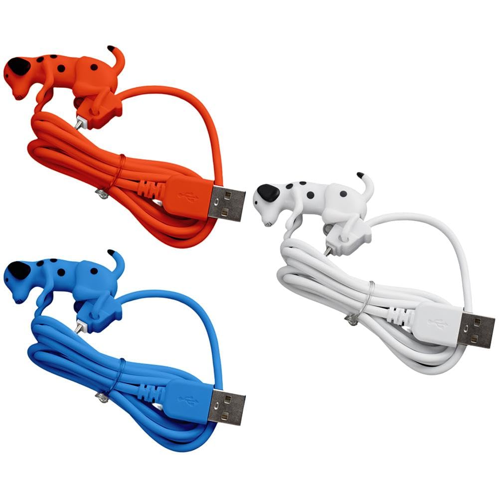 Cavo Dati E Ricarica Rapida A Forma Di Cane, Con Sedere Oscillante, Per Tipo-C, Android, Micro USB, 50% Più Veloce