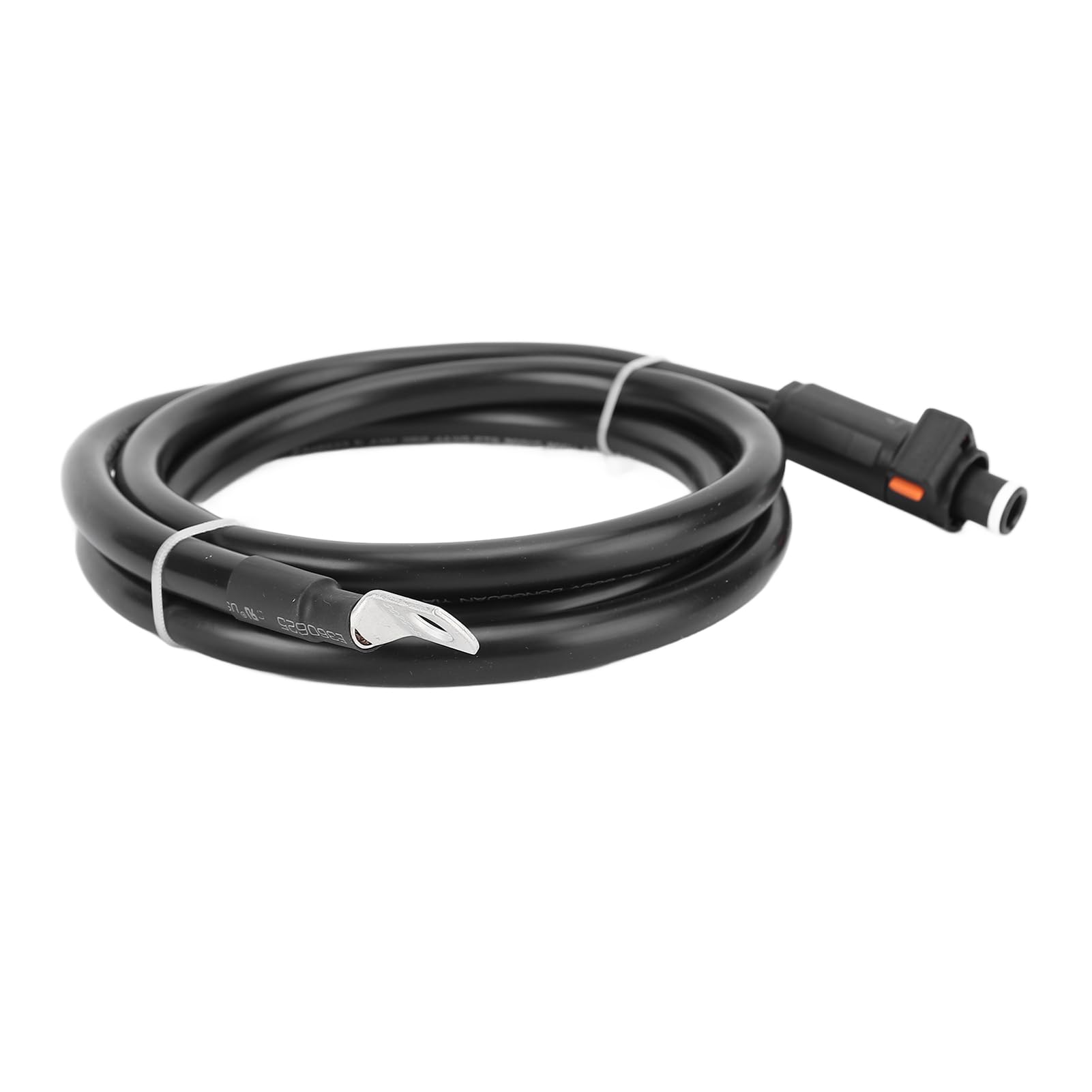 Silikonowy Kabel Zasilający o Wysokiej Przewodności 4AWG, Zapewniający Stabilny Rozruch Samochodu i Wiele Metod łączenia, Odpowiedni do Pojazdów, łodzi, Motocykli, Ciągników (2 m)