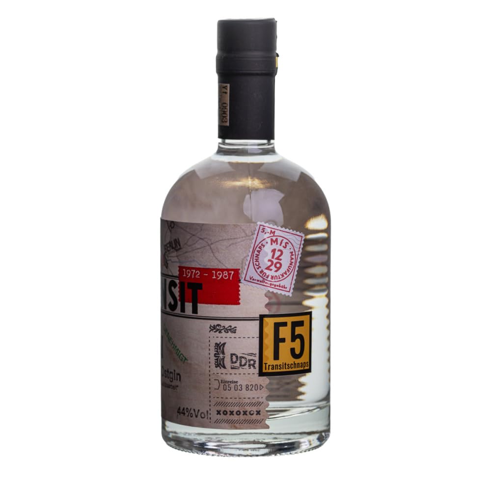 GIN 6x0.5l (44% Vol) No. 5110 - RATION | OstGin | London Dry | 6 Flaschen a 500ml | Schwechower Brennerei (1229)