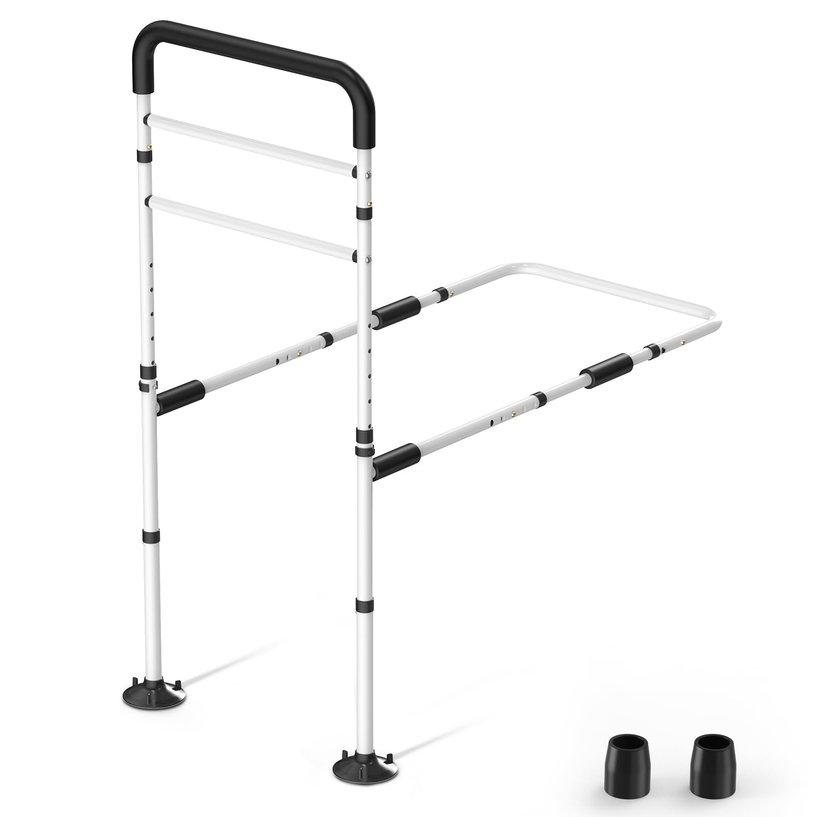 WAYES Bed Rails for Elderly Adults - Bed Safety Handle, Adjustable Height, Fits King, Queen, Full, Twin Bed