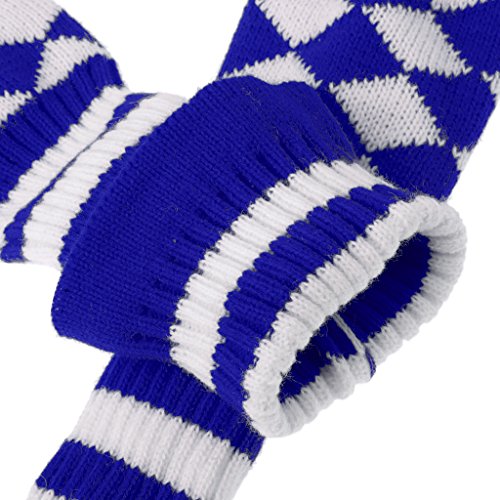 YIJU 4Pcs Knit Headcover Long - Azul