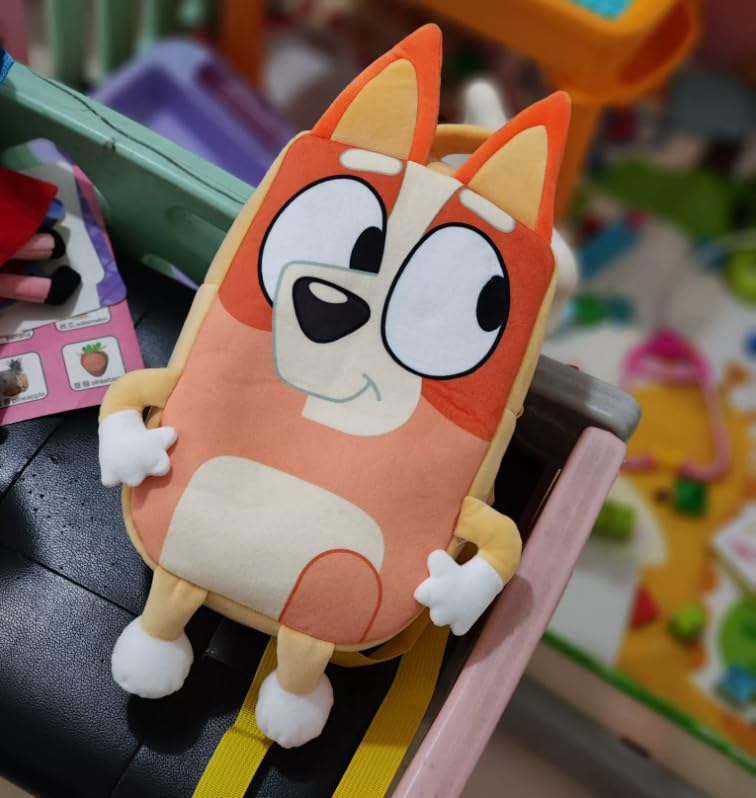 Bingo AdventurePack | Cute, plush, cuddly and functional backpack | Bingo Bag | Adjustable Strap3