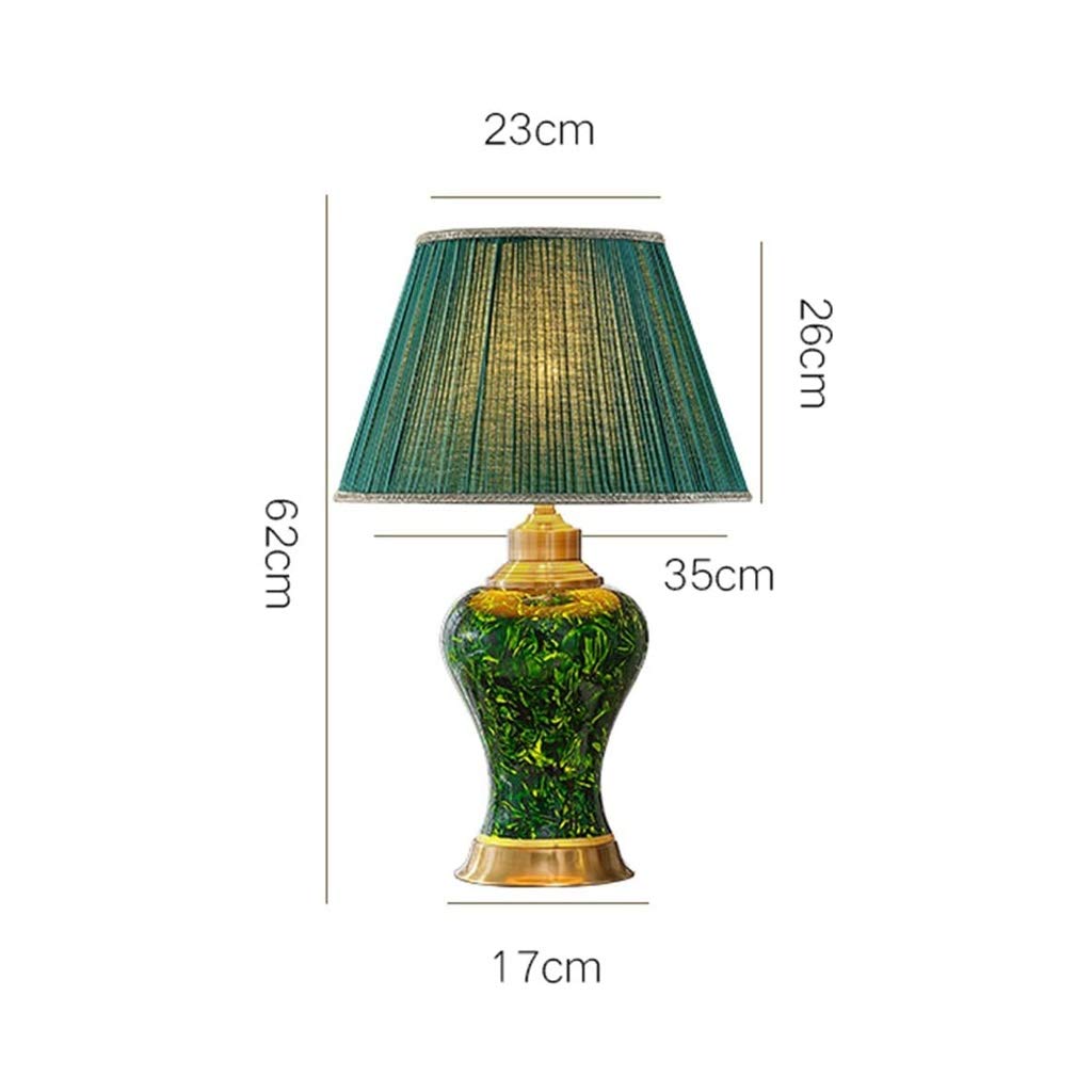 Ceramiczne lampy stołowe Lampa Lampka nocna do sypialni Salon Retro Lampy domowe Oświetlenie wewnętrzne Lampa stołowa