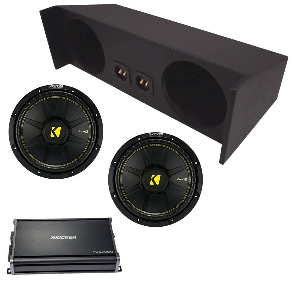 KICKER 44CWCS104 Compatible with Jeep Wrangler YJ 87-06 10