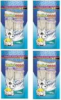 4 un Osso Deliciosso Baby Palito Fino Leite para Cães Filhotes Ossinho para cachorro filhote - 100 g