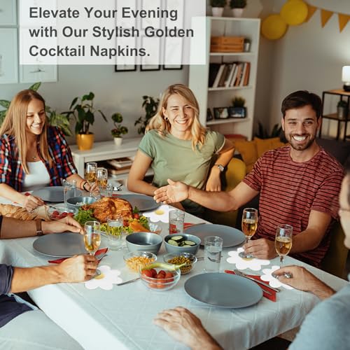Servilletas de papel desechables y absorbentes para bodas y fiestas 7