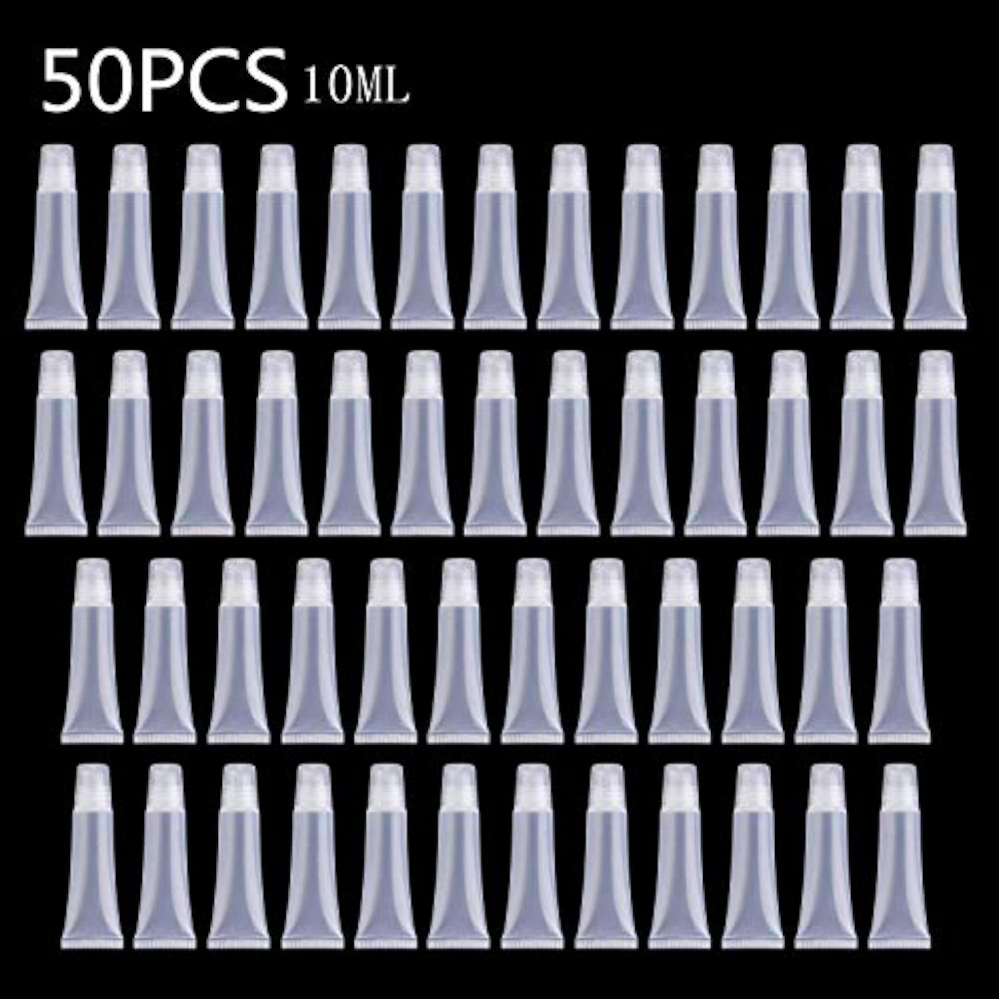 50PCS 10ML Empty Lip Gloss Containers