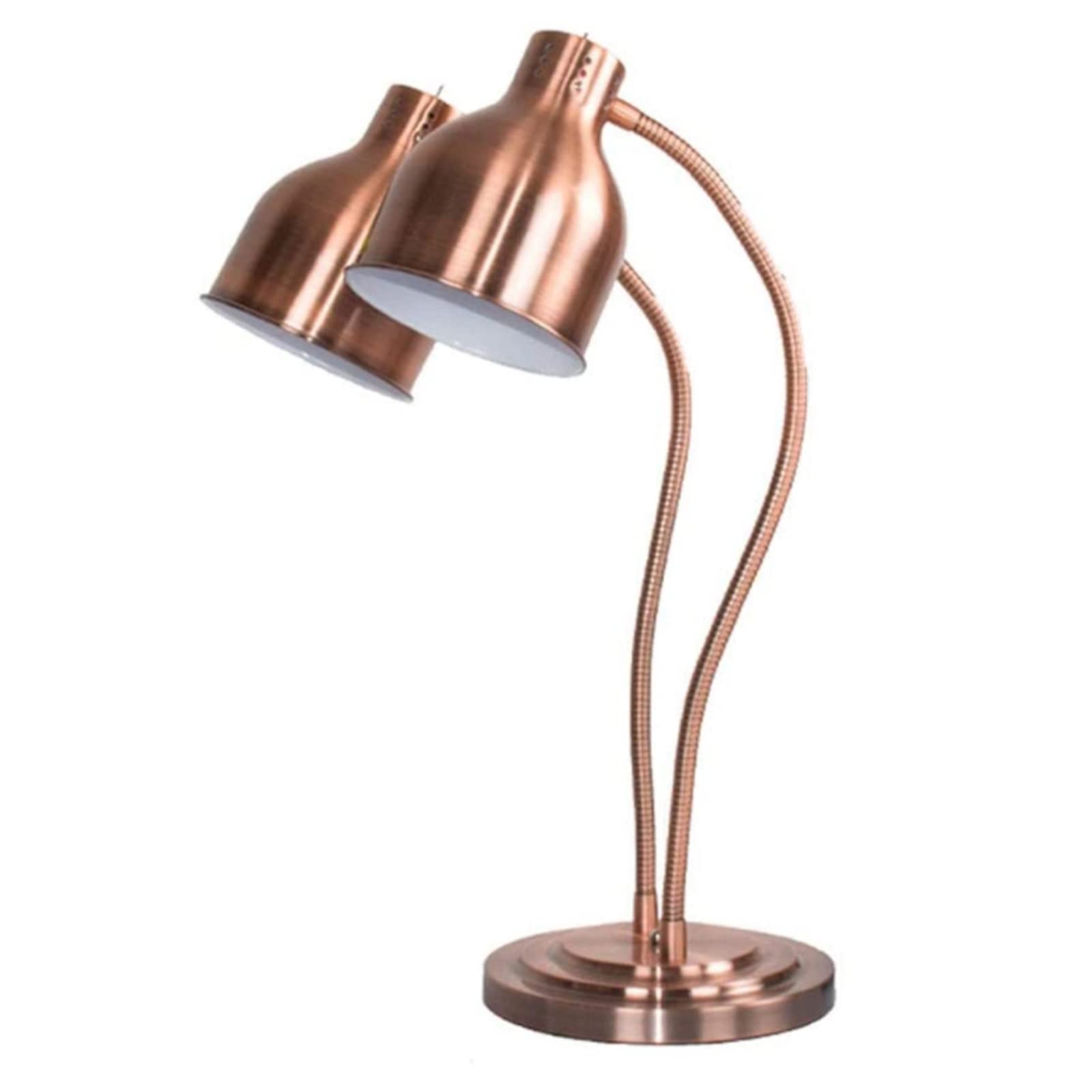 CHUANGRUN Lampe Chauffante À Double Tête, Chauffe-Plats, avec Deux Ampoules, Lampe Chauffante Commerciale Électrique Autonome, Restaurant De Cuisine D'hôtel Buffet Garder Les Aliments Au Chaud