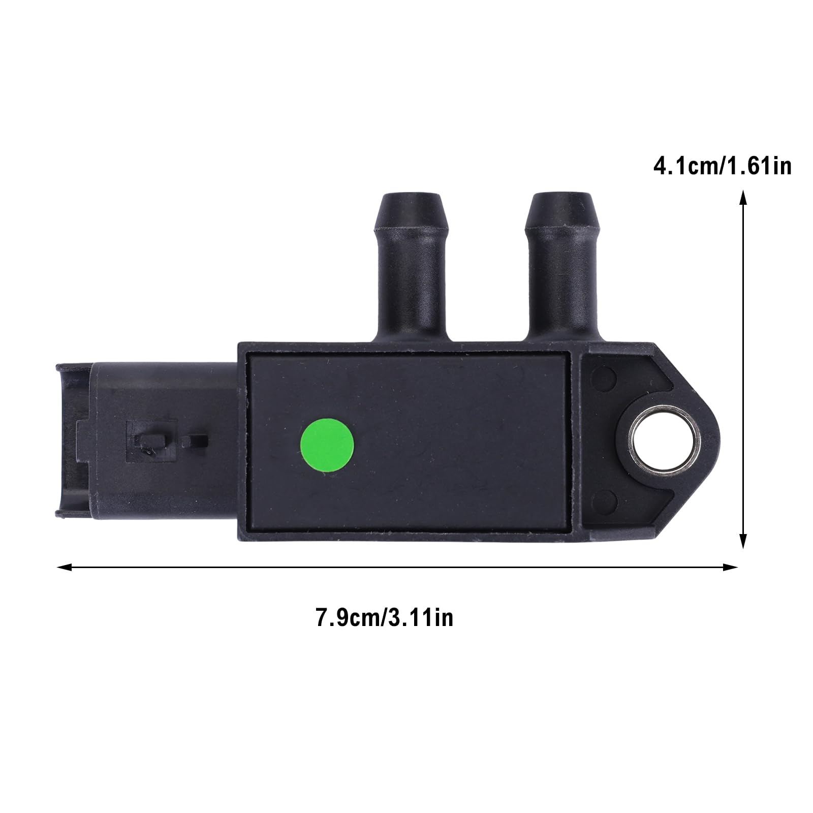 DPF Sensor de presión de escape 227707094R para Renault Clio Megane 1.0 1.3 TCe 2020-2023, sensor de presión de gas de escape EGR reemplaza 22770-7094R, 22770-7094RCC, 22770-7094RQ0, 208150144 9R, 208
