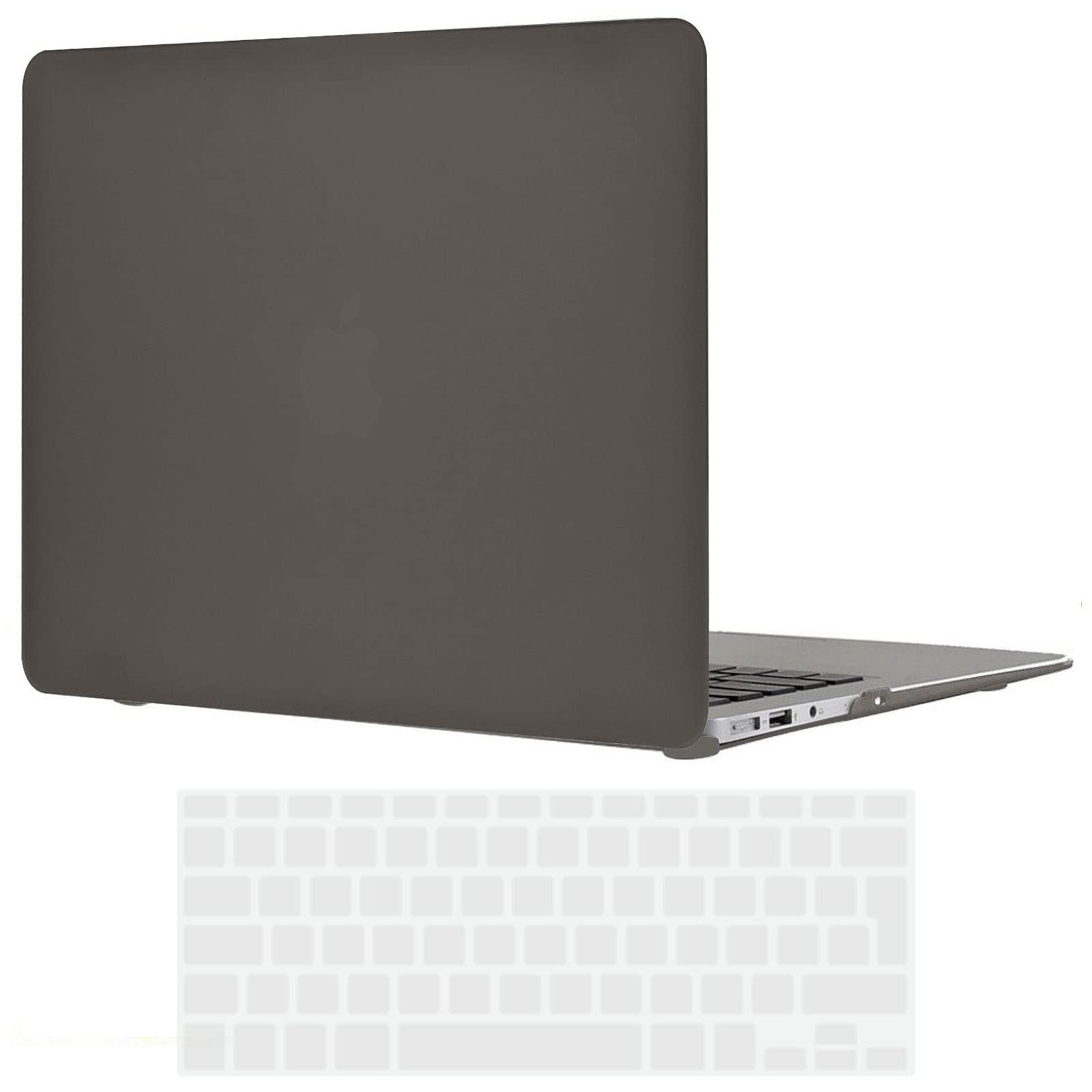 TECOOL Funda para MacBook Pro 13 Pulgadas 2016-2022 (M2 M1 A2338 A2289 A2251 A2159 A1989 A1706) con Touch Bar, Carcasa de Plástico Ultrafina y Cubierta del Teclado UE, Negro — view 101