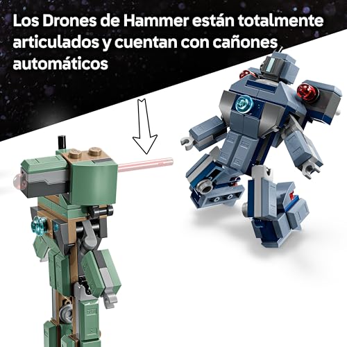 Image of LEGO Marvel Iron Man & War Machine vs. Hammer Drones Building Toy 76320 Building Blocks Toys for 7+ Gift for Boys and Girls