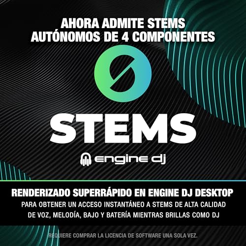 Miniatura 9 de Denon Dj Sc Live 4 - Controlador Dj Autónomo, Mezclador 4 Canales, Streaming De Amazon Music, Wifi, Altavoces, Compatible Con Serato Dj Y Virtual Dj